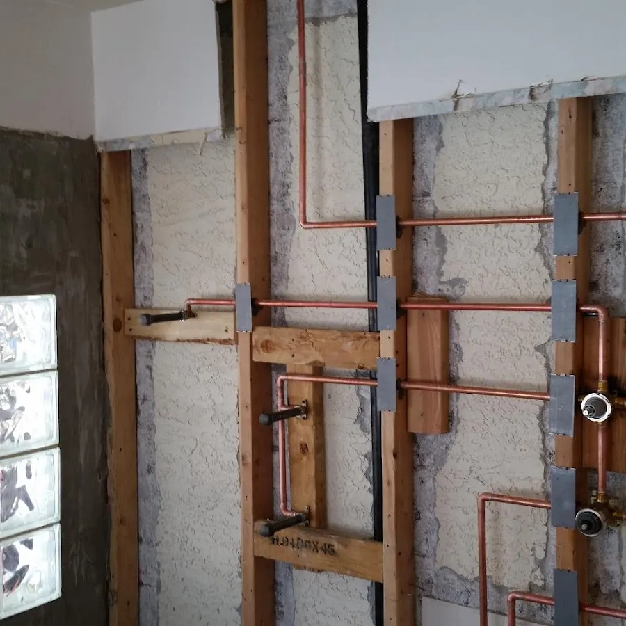 Copper pipe installation for Repiping in Hyde Park