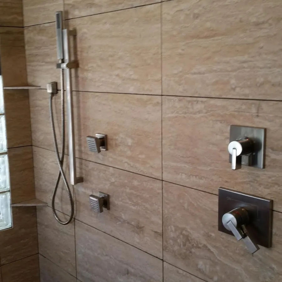Shower fixture installation for Water Heater Replacement in Hyde Park